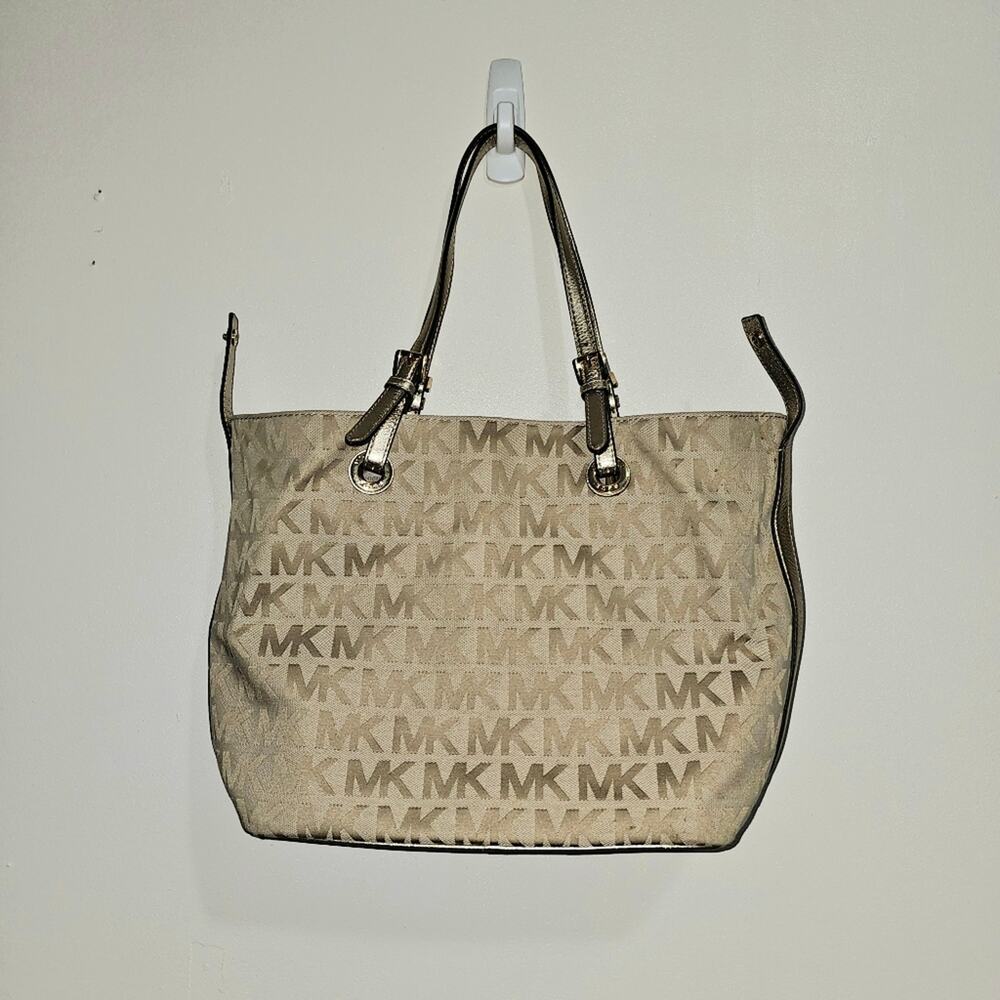 Michael Kors Gold Tote Bag